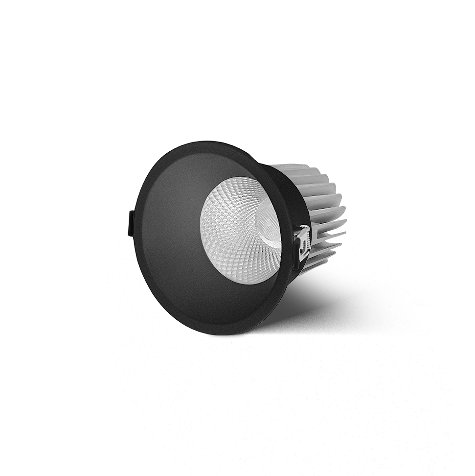 Lampe  Black Downlight Indoor General areas Ceiling Recessed Built in LED Single CCT 3000K OSRAM ON/OFF None Class III 5 Years AC D=55 mm +90 38 400 Lm - 450 Lm Die cast aluminum Chrome 5W 60x66 mm GX-D2022/5